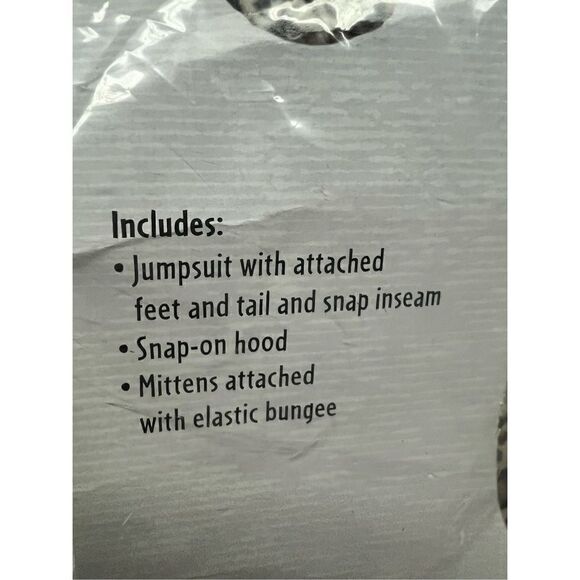 Lil Leopard Costume Infant Sz 6-12 Months NWT - Picture 4 of 4